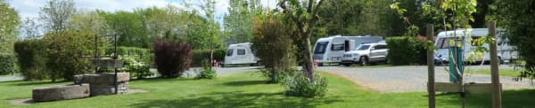 Pencelli Castle Caravan and Camping Park campsite