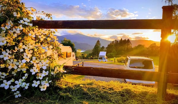 Castlerigg Hall Caravan & Camping Park campsite